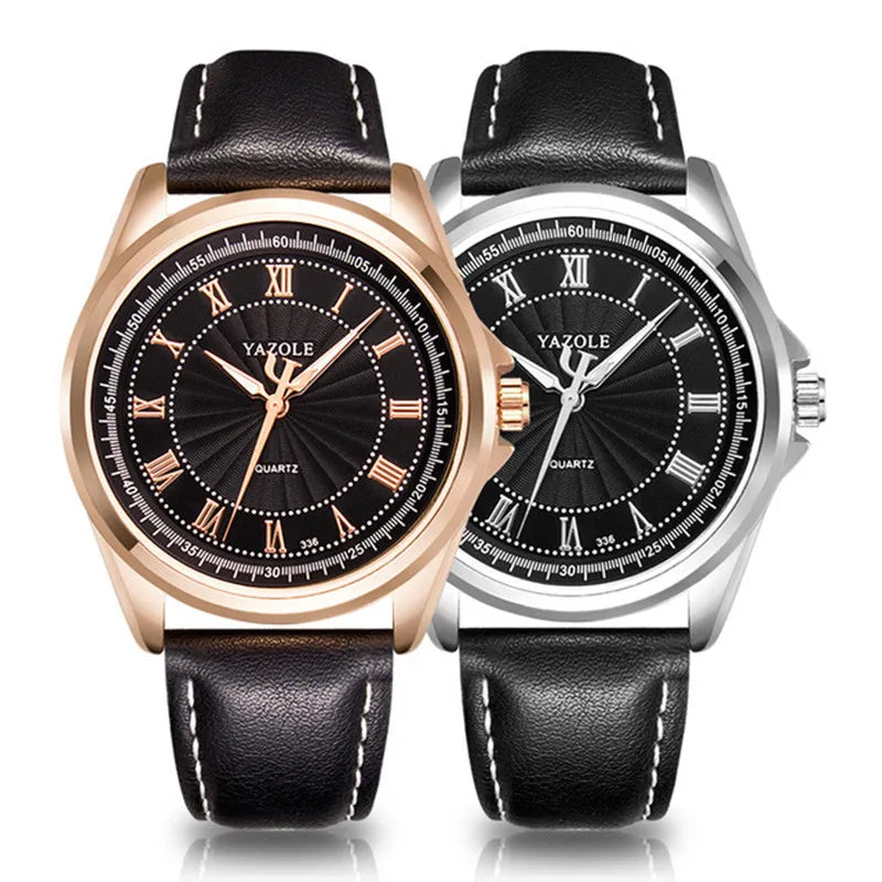 YAZOLE Quartz Watch Men Top Brand Luxury Watches Clock Wrist Watch Quartz-Watch Hodinky Relogio Masculino Erkek Kol Saati TechVisio