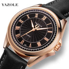 YAZOLE Quartz Watch Men Top Brand Luxury Watches Clock Wrist Watch Quartz-Watch Hodinky Relogio Masculino Erkek Kol Saati TechVisio