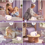 Night Light for Kids,Cute Purple Axolotl Lamp ,LED Squishy Nursery Nightlight,  Soft Silicone Novelty Animal Bedside Lamp TechVisio