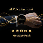 AI Voice Assistant Dark Luxury