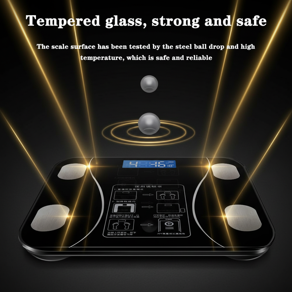 Balance Connectée Intelligente – Analyse Corporelle Bluetooth
