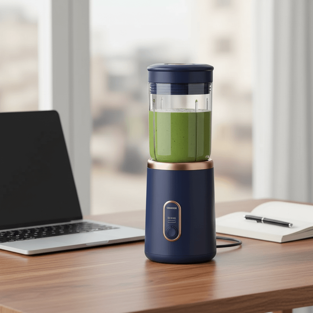Portable Fruit Juice Blenders Summer Personal Electric Mini Bottle Home USB 6 Blades Juicer Cup Machine For Kitchen TechVisio