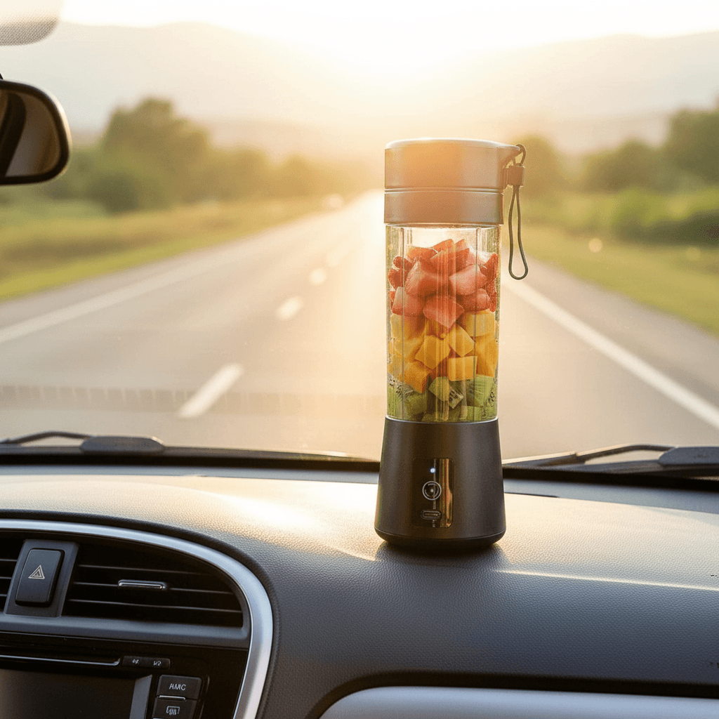 Portable Blender,Smoothie Blender,Mini Blender For Shakes And Smoothies,USB Rechargeable Home Travel Fruit Juicer Cup TechVisio