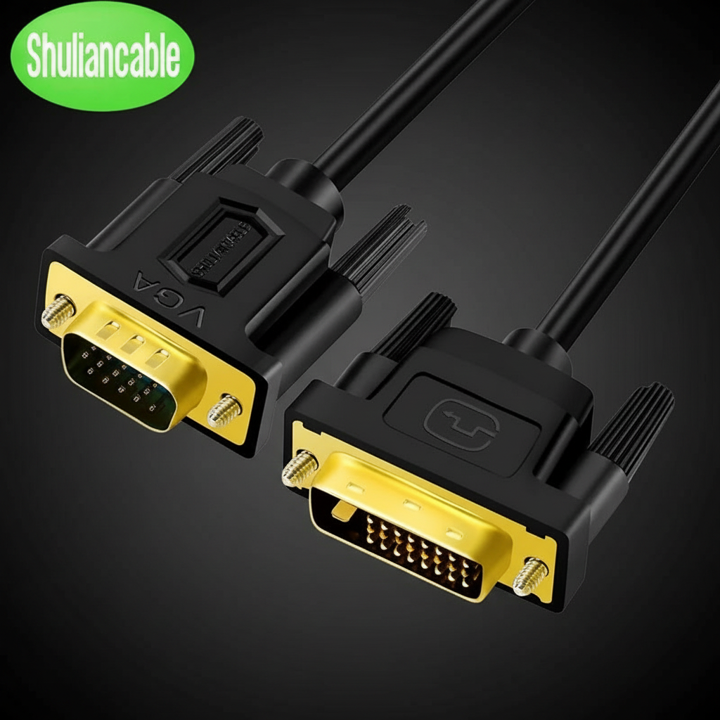 Câble DVI-VGA – Image retravaillée