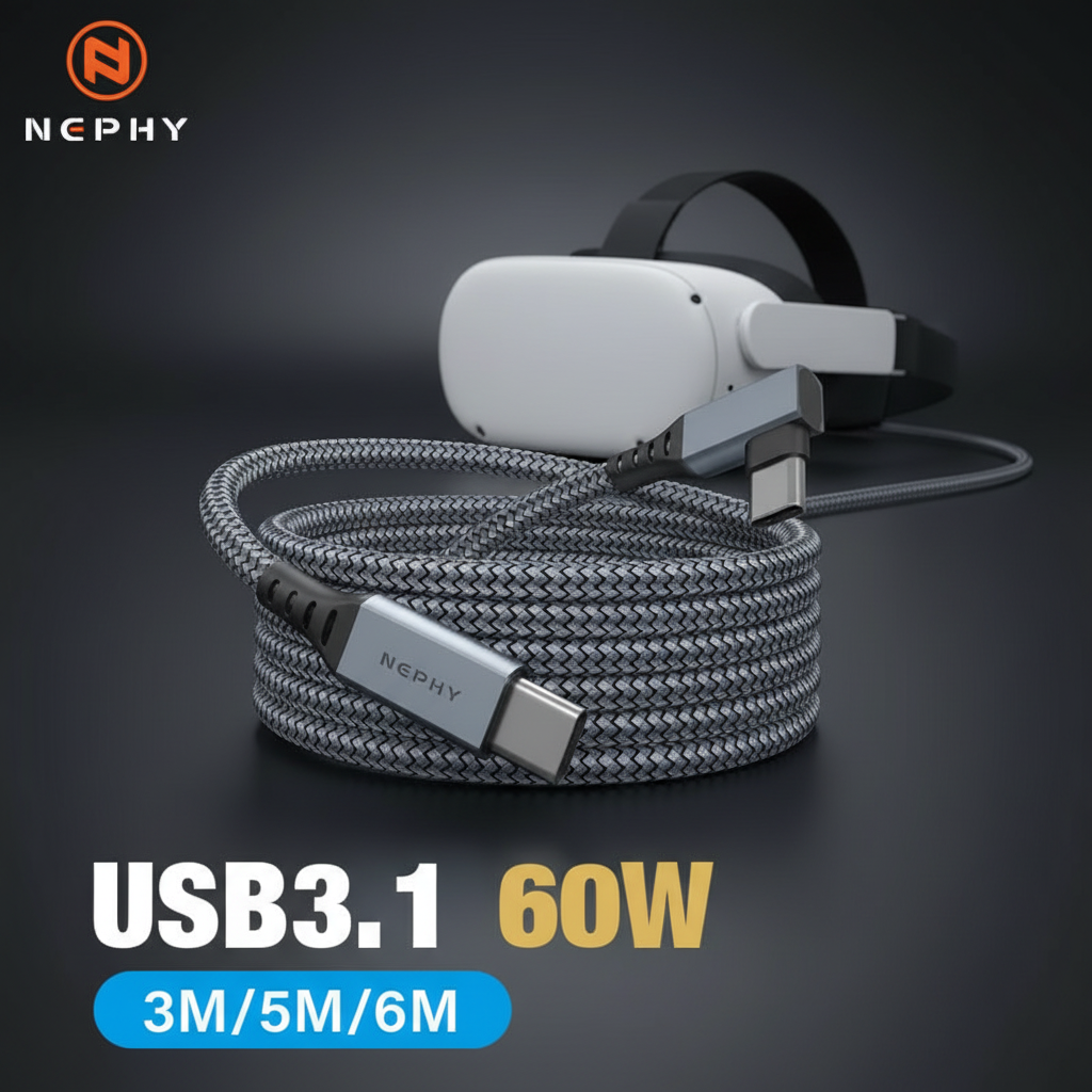 Câble USB-C NEPHY retravaillé
