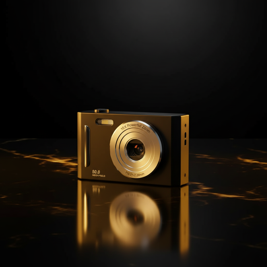 Caméra Dark Gold Luxury 1