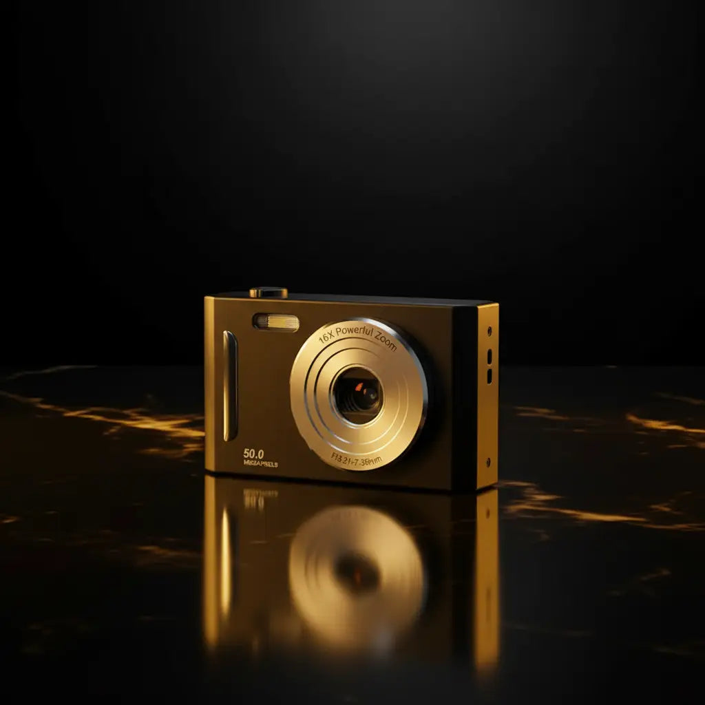 Caméra Dark Gold Luxury 1