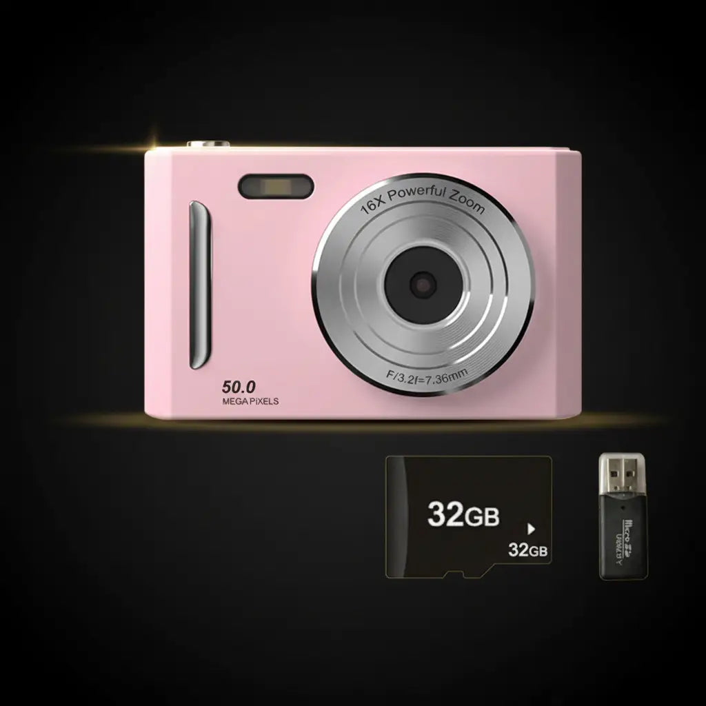 Caméra Rose Dark Luxury