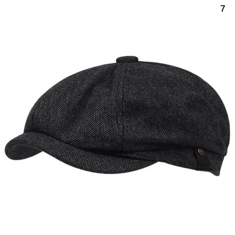 Men Casual Peaky Blinders hat Spring Autumn Retro Beret Hats Wild Casual Hats Unisex Wild Octagonal Cap girl Newsboy English hat TechVisio