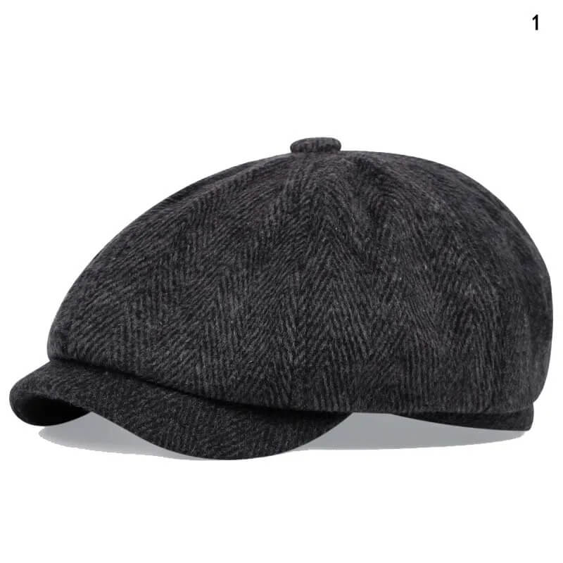 Men Casual Peaky Blinders hat Spring Autumn Retro Beret Hats Wild Casual Hats Unisex Wild Octagonal Cap girl Newsboy English hat TechVisio