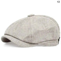 Men Casual Peaky Blinders hat Spring Autumn Retro Beret Hats Wild Casual Hats Unisex Wild Octagonal Cap girl Newsboy English hat TechVisio