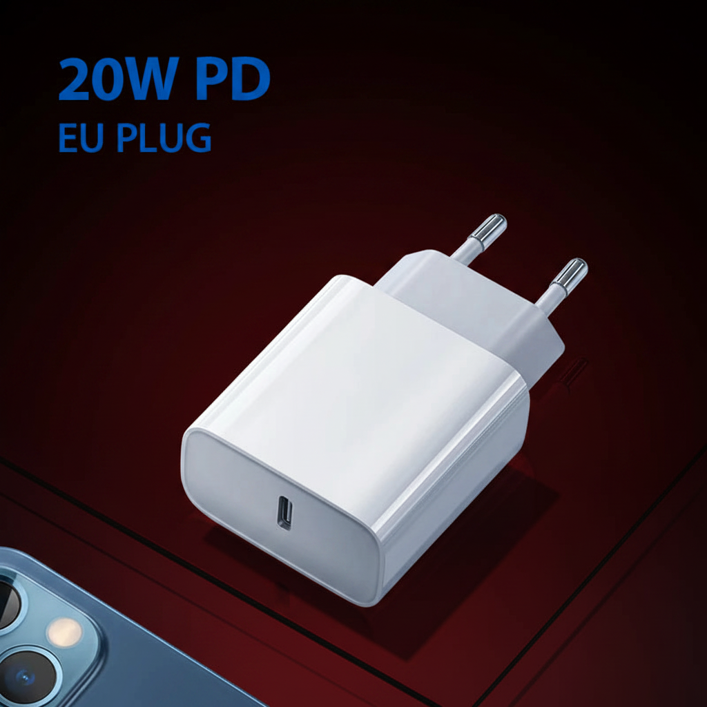 Chargeur 20W PD EU Dark