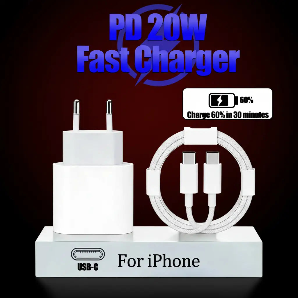 Chargeur PD 20W Fast Charger Dark