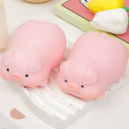 Squishy Cochon Rose Kawaii Anti-Stress Mochi – Jouet Anxiété Cadeau TechVisio