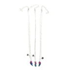 Collier Trio Amitié BFF Cœur Brisé Pêche – 3 Pièces Cadeau Meilleure Amie TechVisio