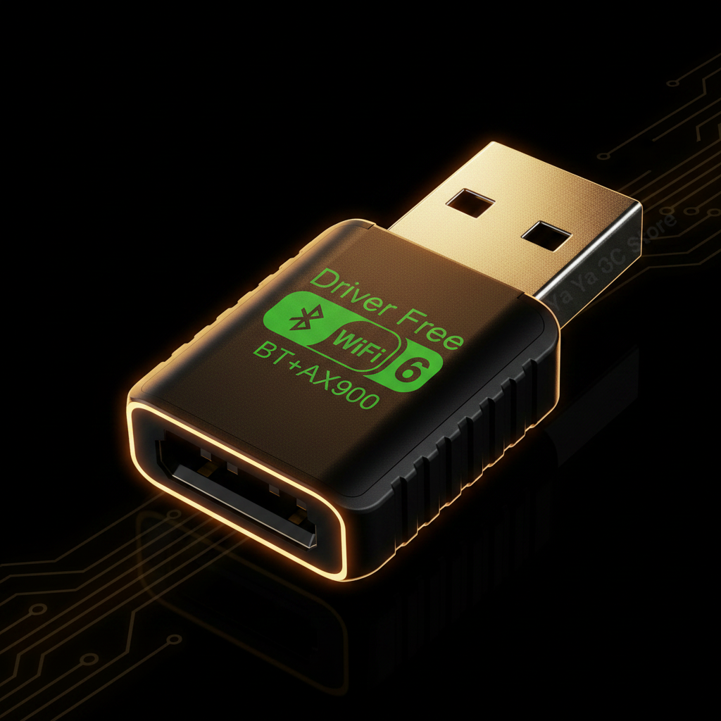 Compact Adapter Dark Gold