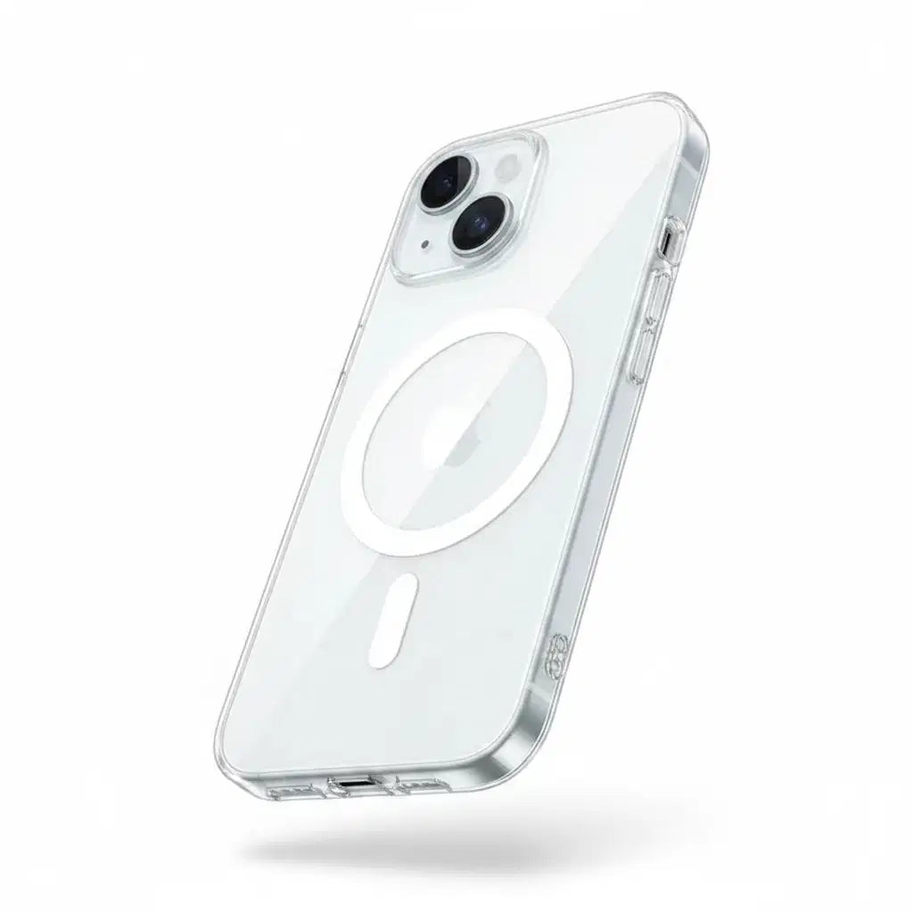 Magnetic Original Clear Case For iPhone 17 18 16 15 14 13 12 11 Pro Max Mini XS XR Funda For Magsafe Silicone Transparent Cover TechVisio