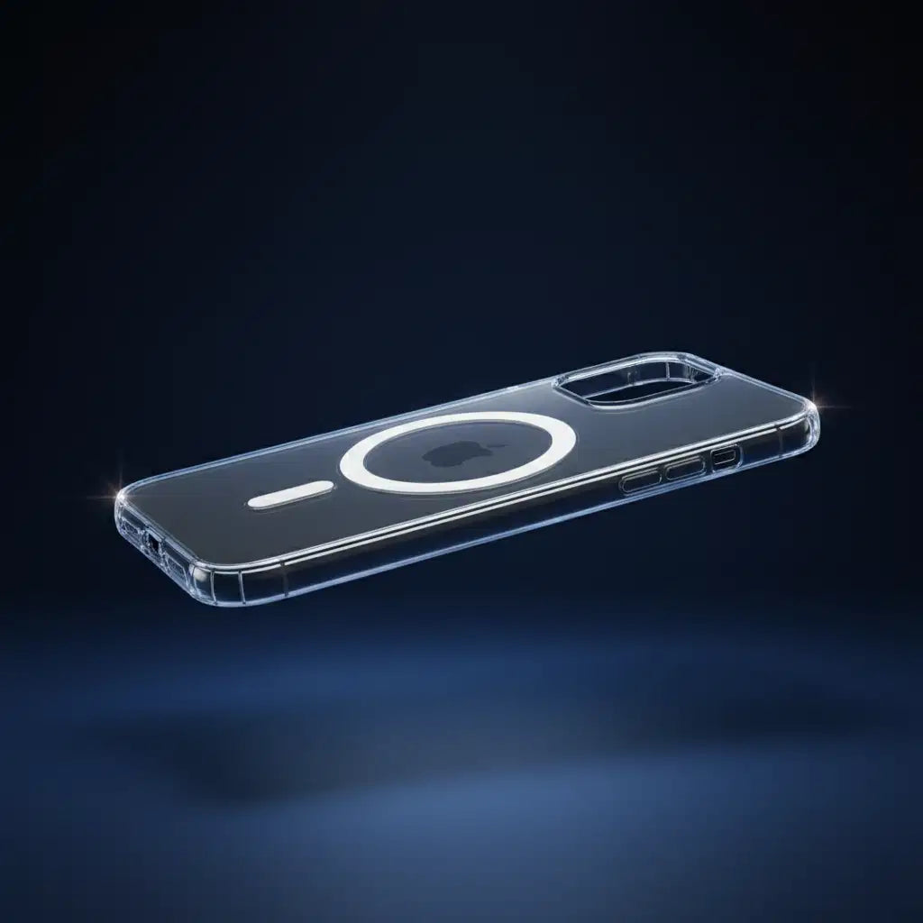 Magnetic Original Clear Case For iPhone 17 18 16 15 14 13 12 11 Pro Max Mini XS XR Funda For Magsafe Silicone Transparent Cover TechVisio