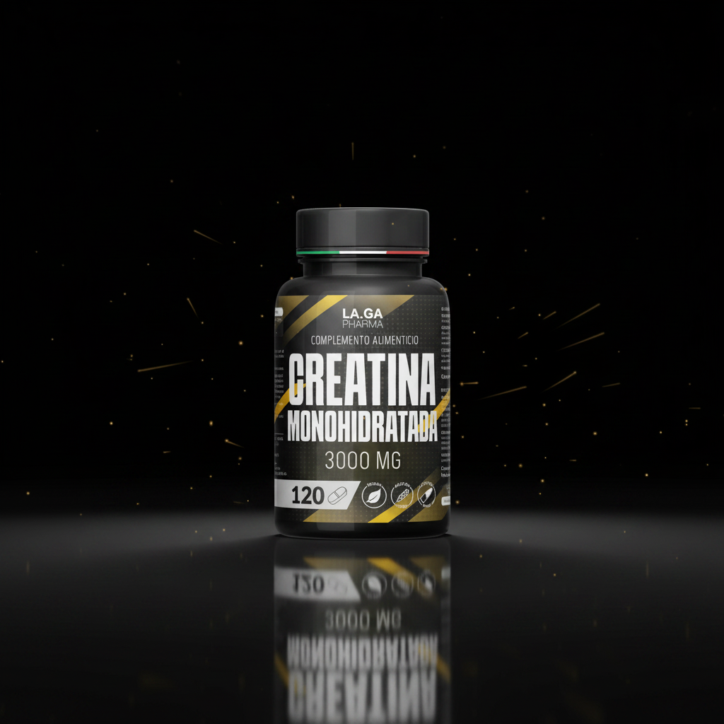 Creatina Monoidrata – Premium Dark Luxury