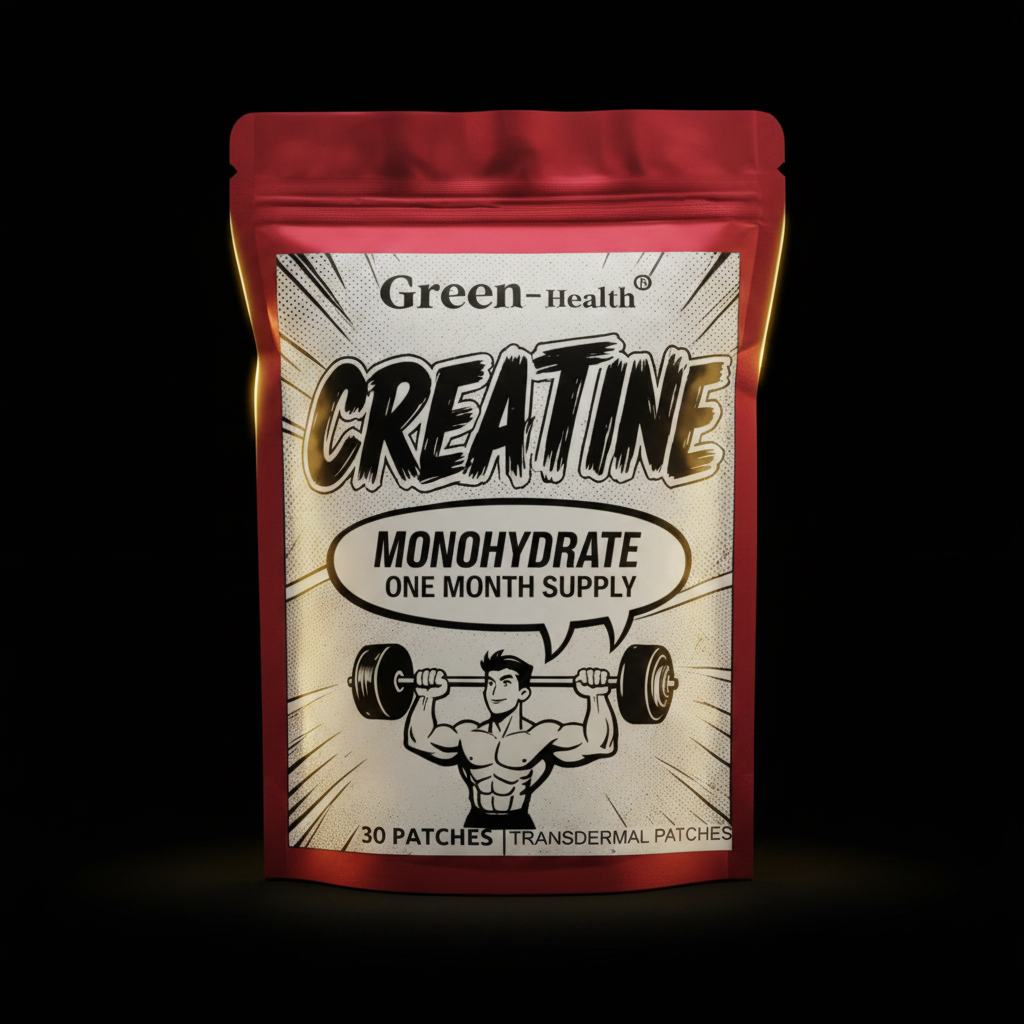 Creatine Patch Premium Dark Gold