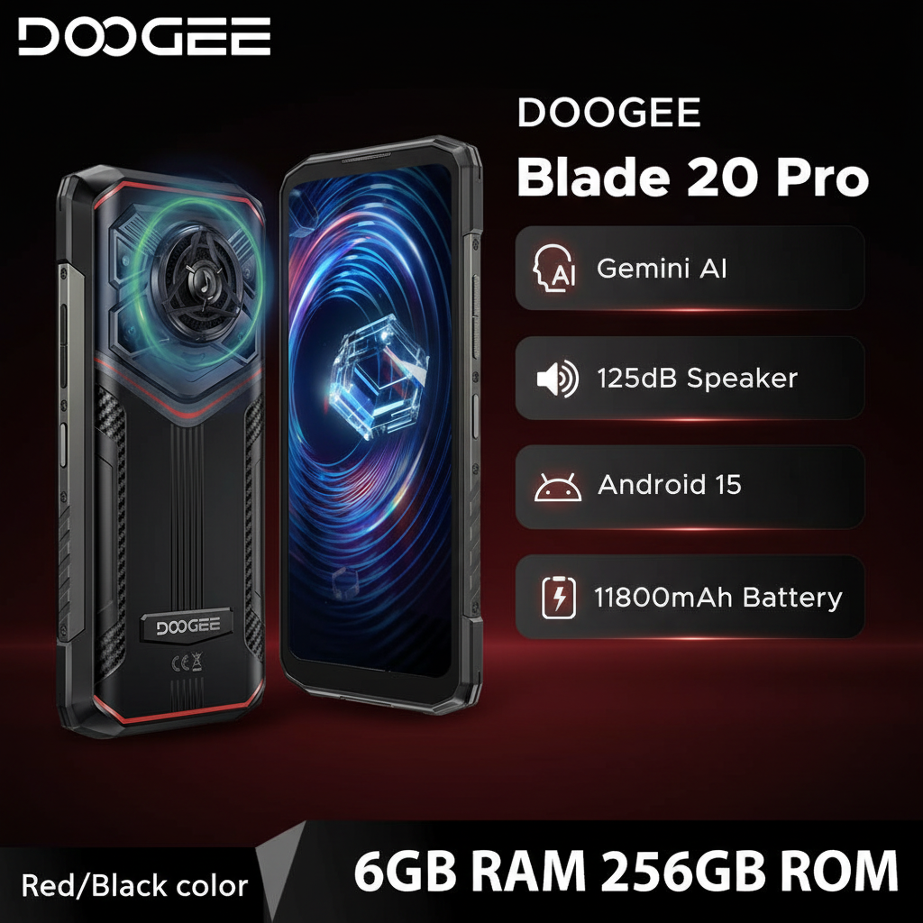 DOOGEE Blade 20 Pro Red Premium