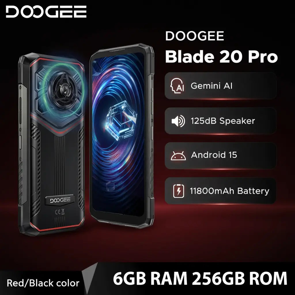 DOOGEE Blade 20 Pro Red Premium