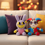 Peluche The Amazing Digital Circus – Pomni & Jax 25-40cm TechVisio