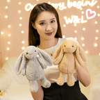 New Cute Long Ear Bunny Plush Toy Easter Rabbit Stuffed Doll 28cm Surprise Home Decor Holiday Gift Girl Sleep Companion Doll TechVisio