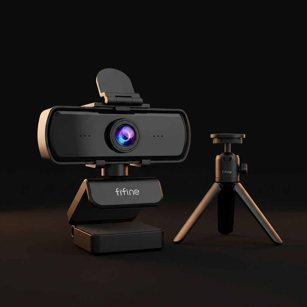 Fifine Webcam Premium Dark Luxury