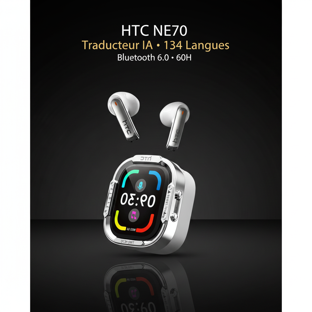 HTC NE70 Blanc – Visuel Premium