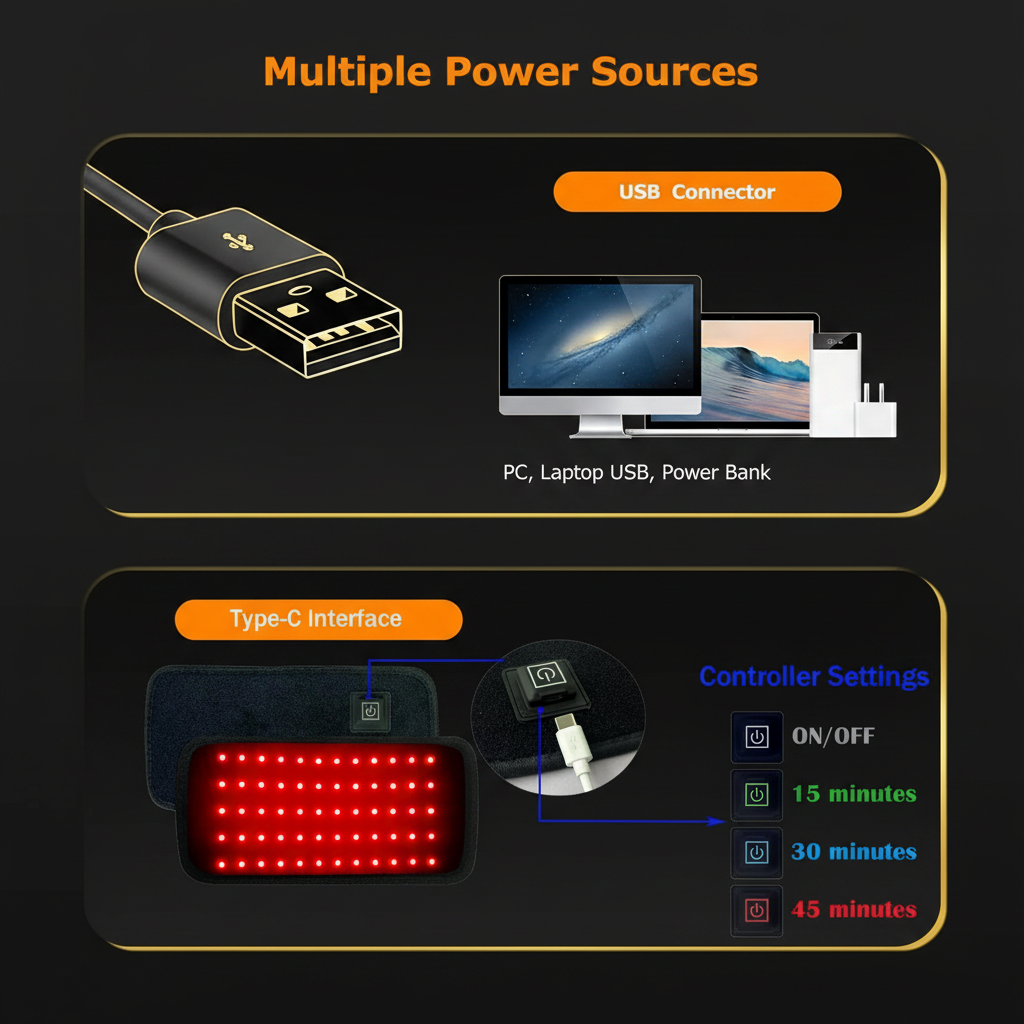 Infrared Belt - Power Sources