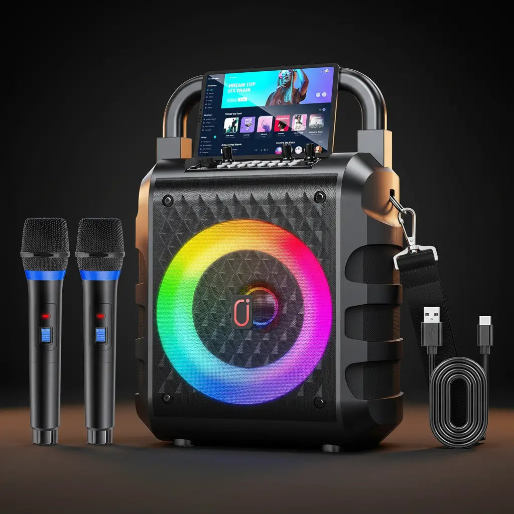 Karaoke Speaker Premium Dark Luxury