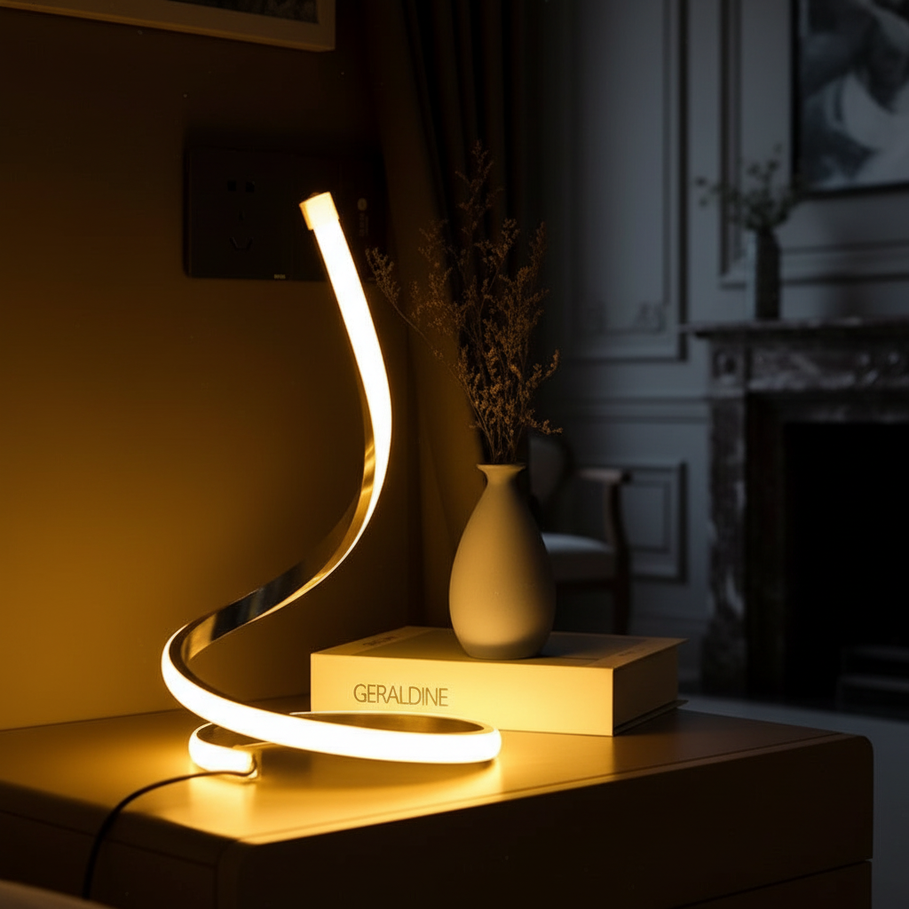 Lampe Spirale LED – Lifestyle 1