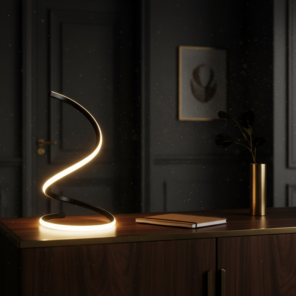 Lampe Spirale LED – Lifestyle 2