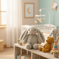 New Cute Long Ear Bunny Plush Toy Easter Rabbit Stuffed Doll 28cm Surprise Home Decor Holiday Gift Girl Sleep Companion Doll TechVisio