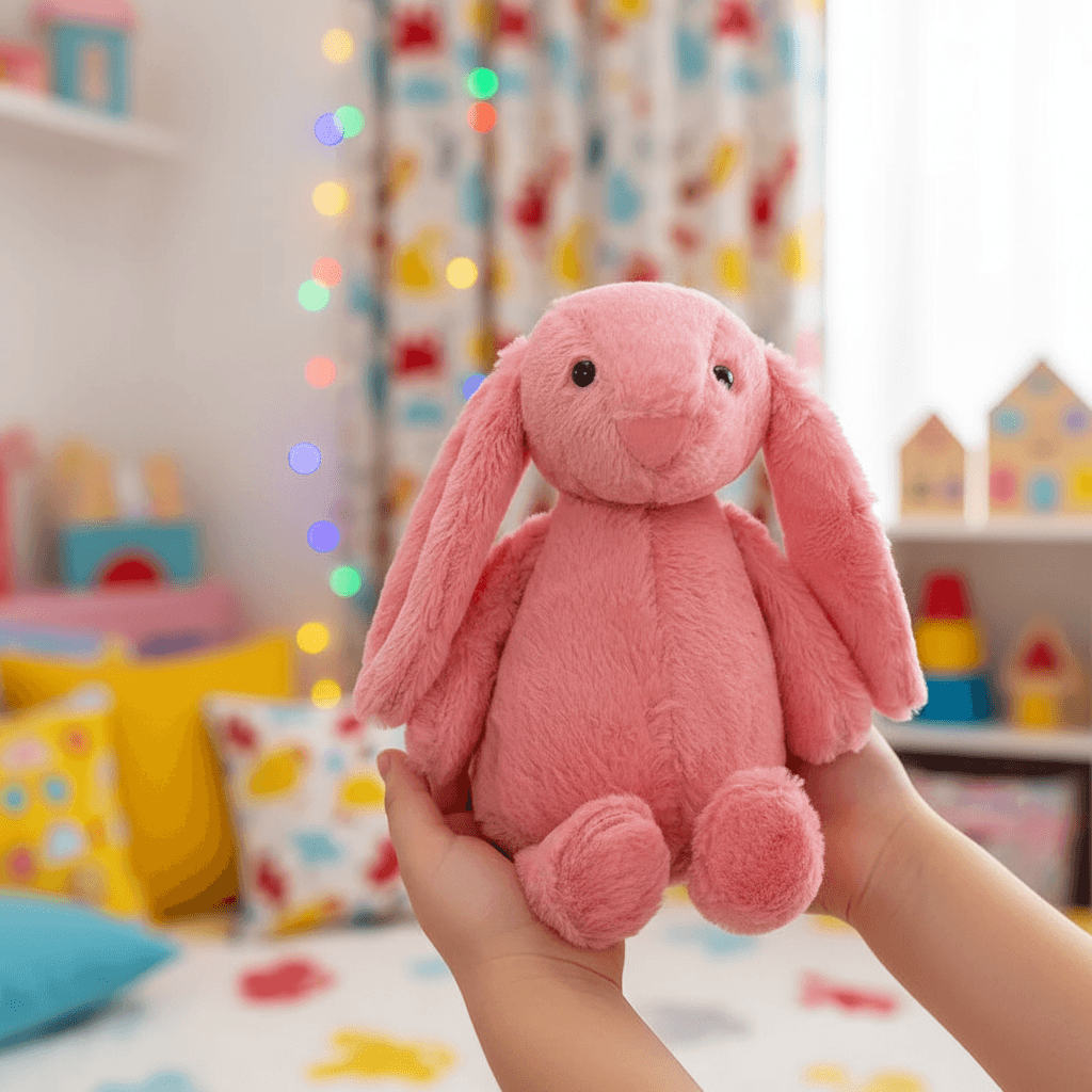 New Cute Long Ear Bunny Plush Toy Easter Rabbit Stuffed Doll 28cm Surprise Home Decor Holiday Gift Girl Sleep Companion Doll TechVisio