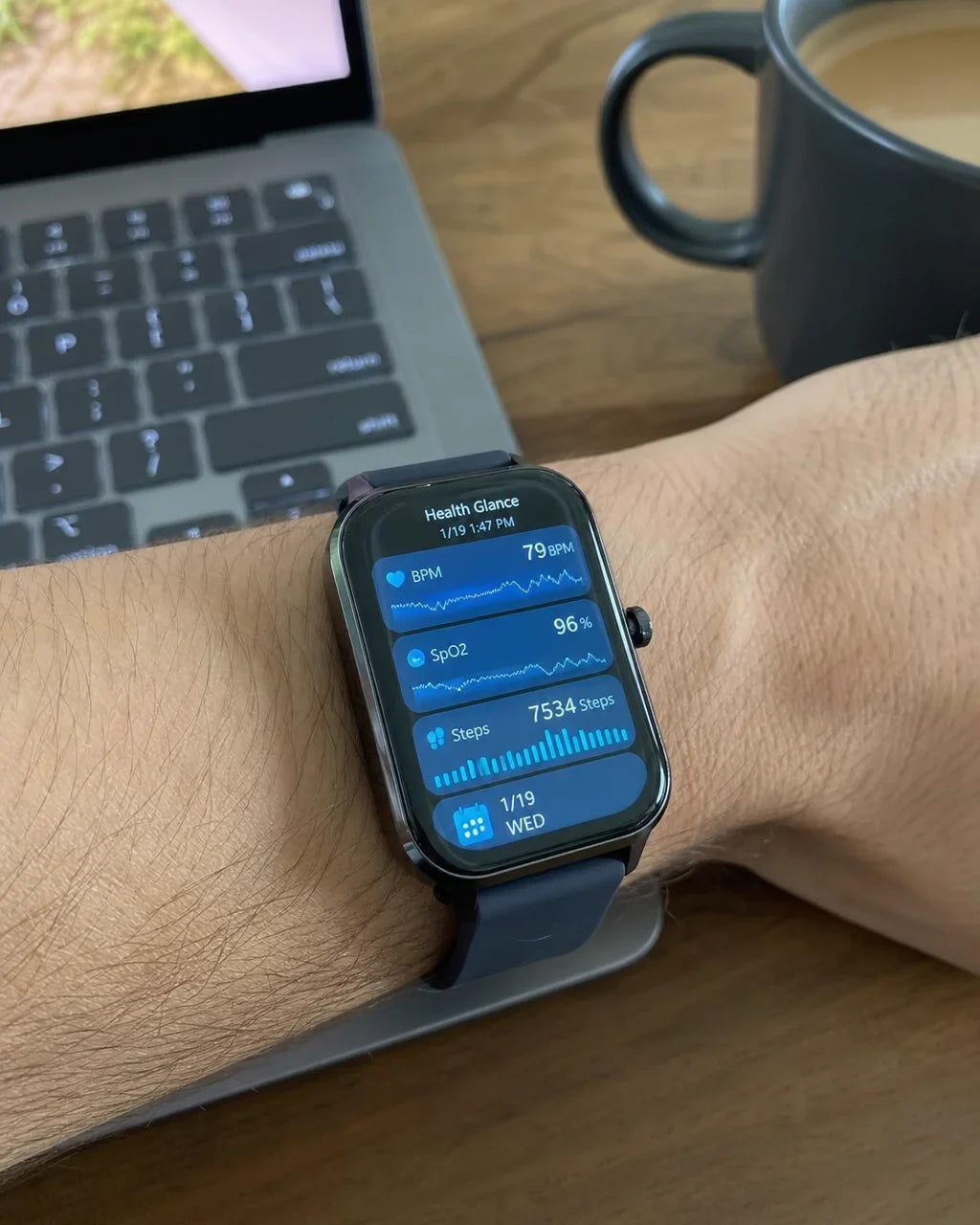 [Scale AI] lifestyle — Montre Connectée Santé IA – ECG, SpO2, AMOLED, IP68