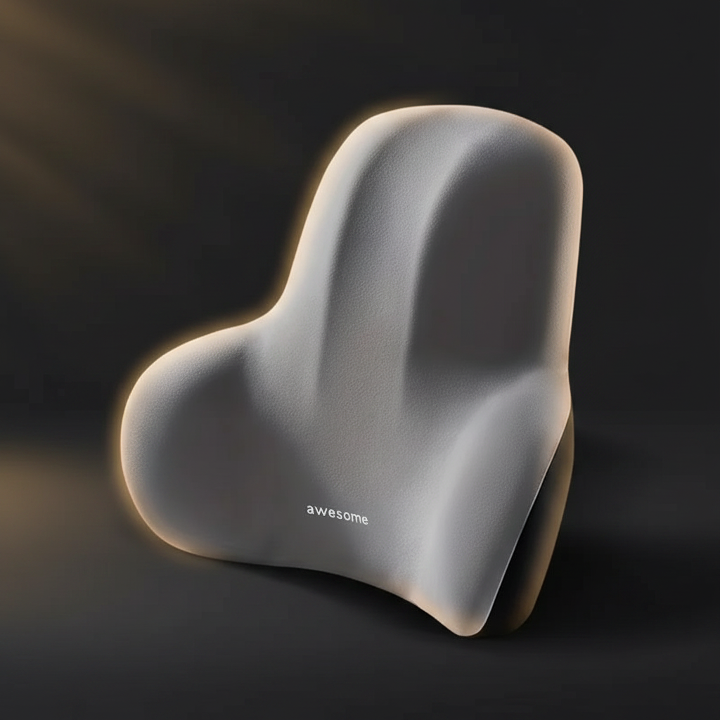 Lumbar Support – Grey Premium