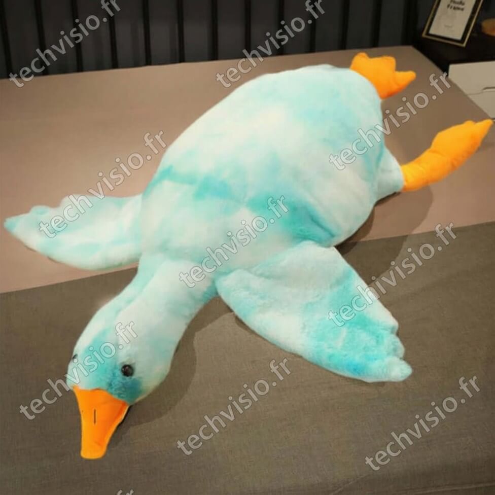 Peluche Canard Kawaii Géant – Ours Doux Colosse 50 à 190 cm TechVisio