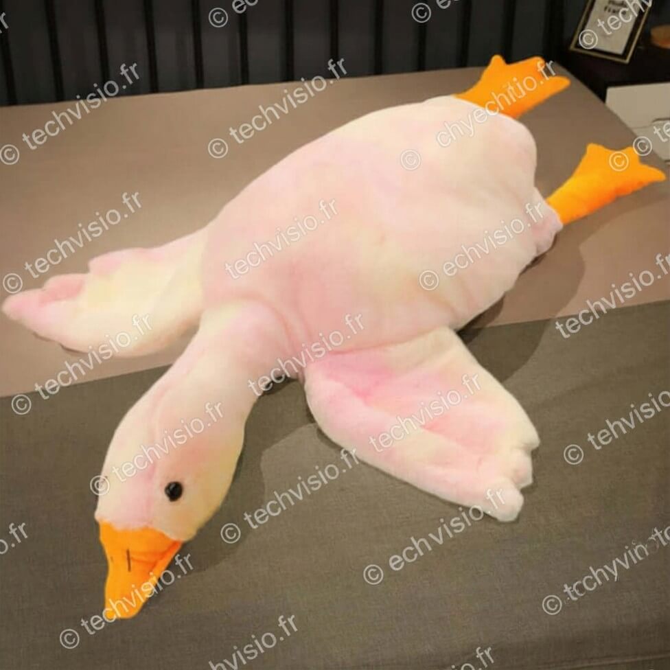 Peluche Canard Kawaii Géant – Ours Doux Colosse 50 à 190 cm TechVisio