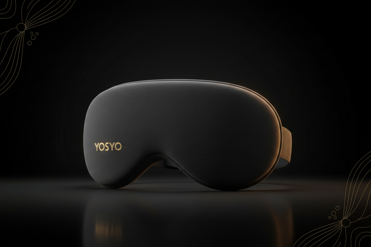 Masque de Sommeil 3D Premium Dark Luxury