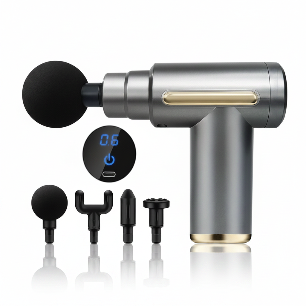 Massage Gun Premium – Argent