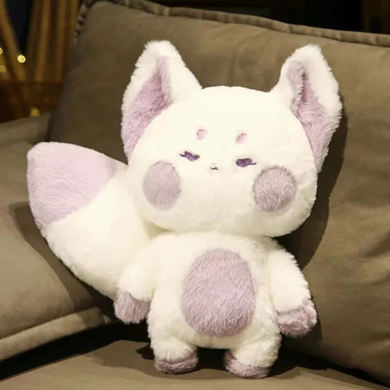 Cute Big Tailed Fox Plush Toys Lovely Soft Stuffed Cartoon Animals Dolls Pillow For Birthday Christmas Gift TechVisio