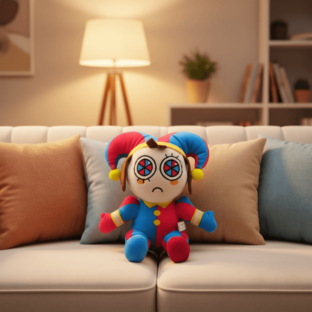 Peluche The Amazing Digital Circus – Pomni & Jax 25-40cm TechVisio