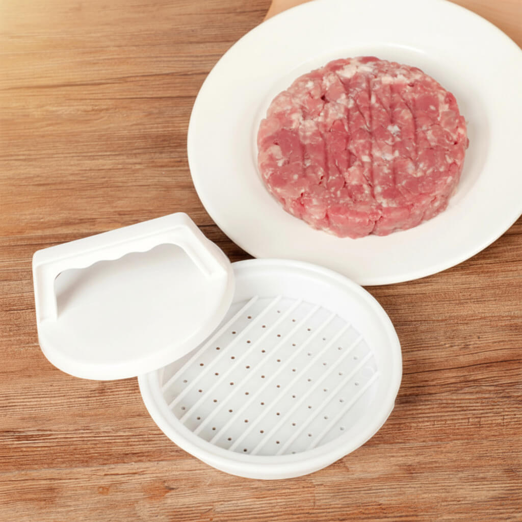 1pc Hamburger Press Stuffed Burger Press Plastic Meat Grill Party BBQ Burger Maker Mould Hamburger Maker Kitchen Tool TechVisio