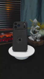 Coque Cuir PU Premium iPhone – Logo View Business