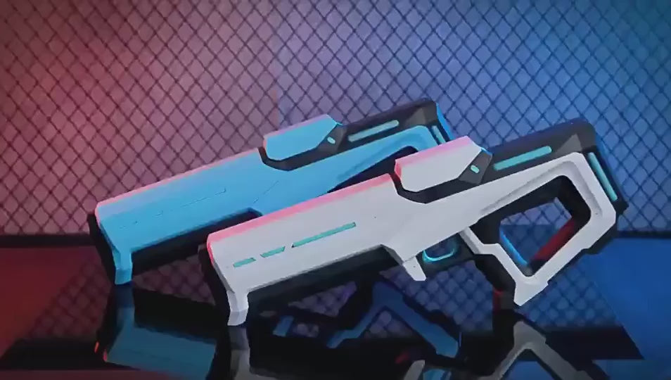 Pistolet à Eau Électrique 43cm Aspiration Automatique – Certifié CE | 6 Coloris