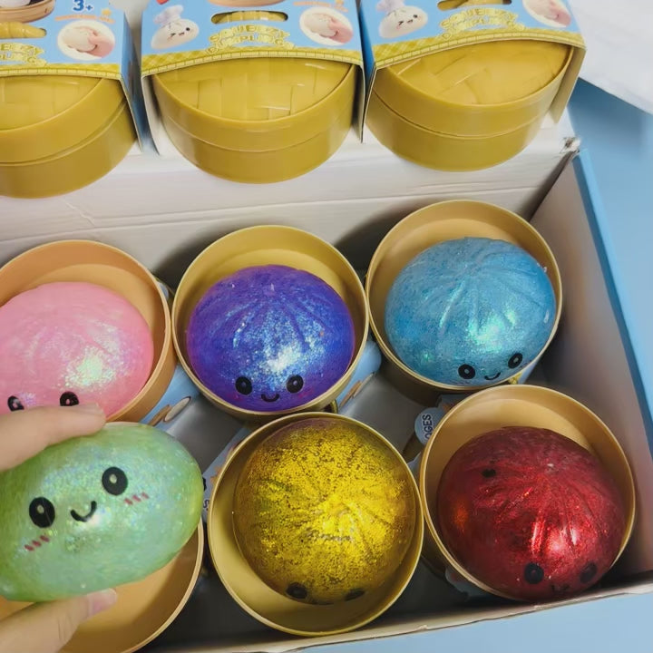 Squishy Dumpling Mystère – Fidget Anti-stress Bureau Cadeau Kawaii