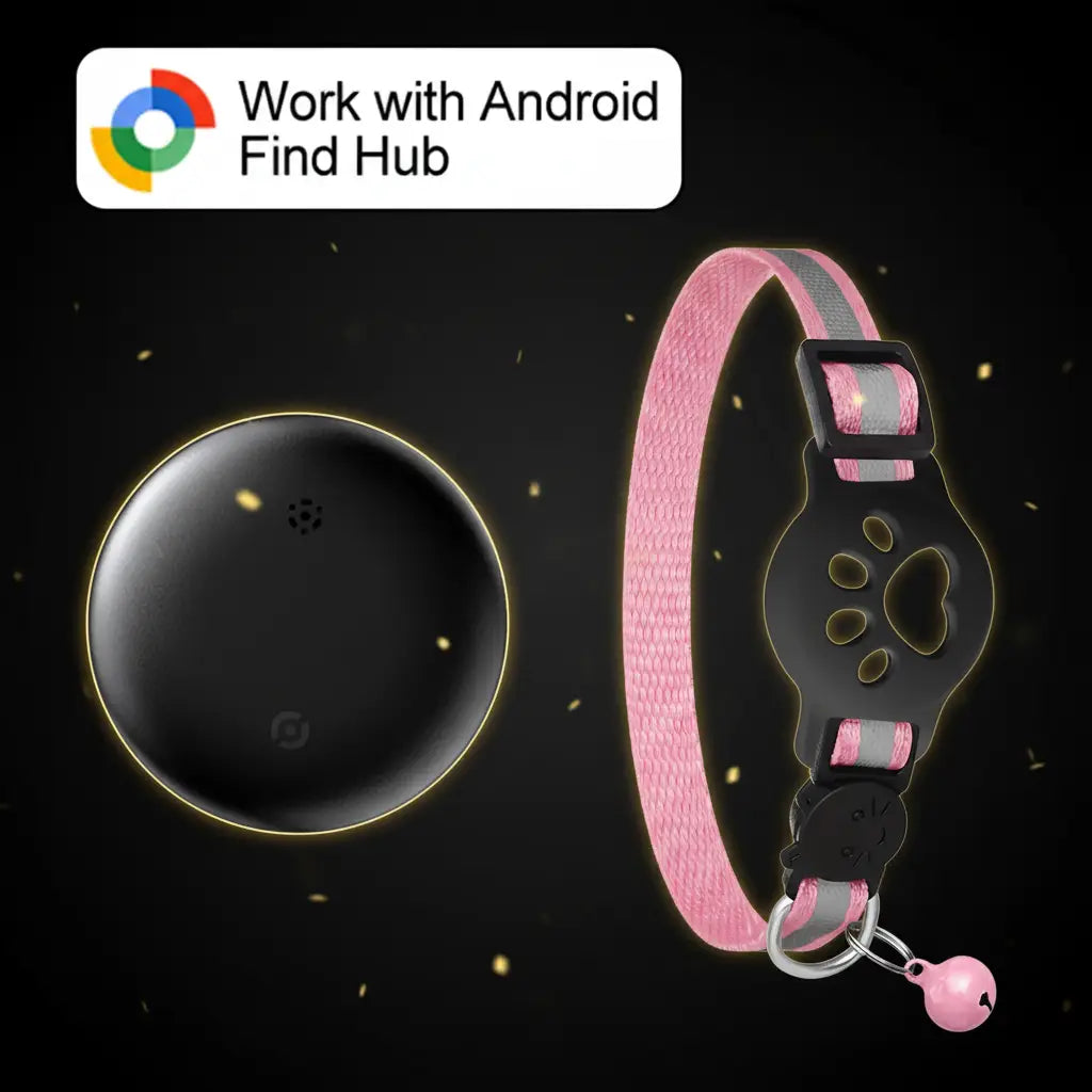 Smart GPS Cat Tracker – Hero Dark Luxury