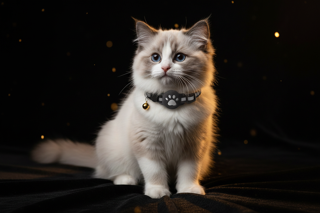 Smart GPS Cat Tracker – Lifestyle Dark